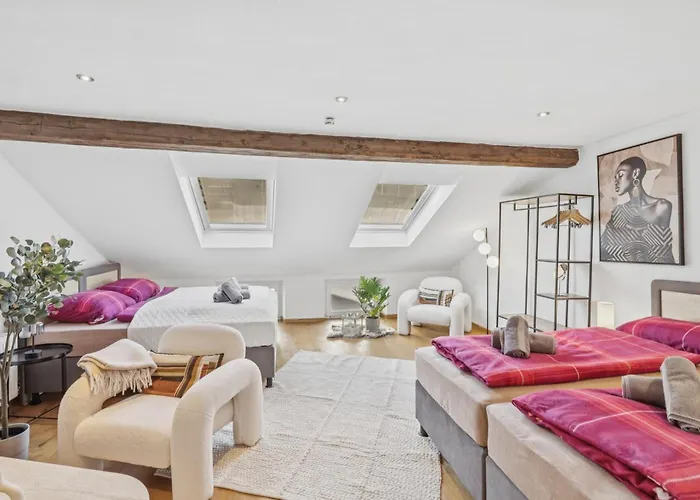 Bat Solutions Altstadt - Alles Was Ein Nicht Bietet - Direkt Am Beruehmten Wasserfall - 151 Qm Stadthaus Von 1732 Fuer 12 Personen - Dachterrasse Mit Grill & Weinbergblick - Garage & Weinkeller *