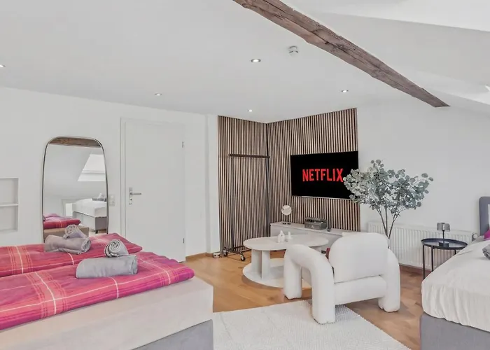 Bat Solutions Altstadt - Alles Was Ein Nicht Bietet - Direkt Am Beruehmten Wasserfall - 151 Qm Stadthaus Von 1732 Fuer 12 Personen - Dachterrasse Mit Grill & Weinbergblick - Garage & Weinkeller *